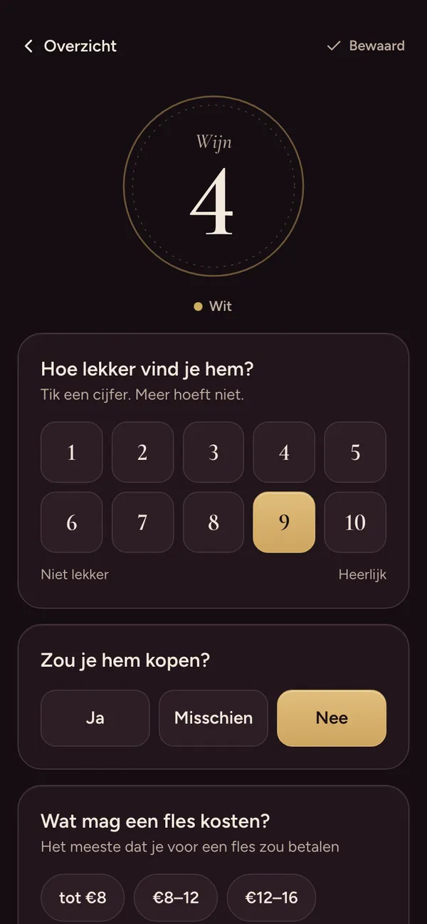 De wijnproeverij-app: hoe lekker vind je hem, en zou je hem kopen?